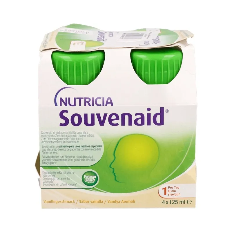 Souvenaid vainilla, 4x125 ml Souvenaid vainilla, 4x125 ml