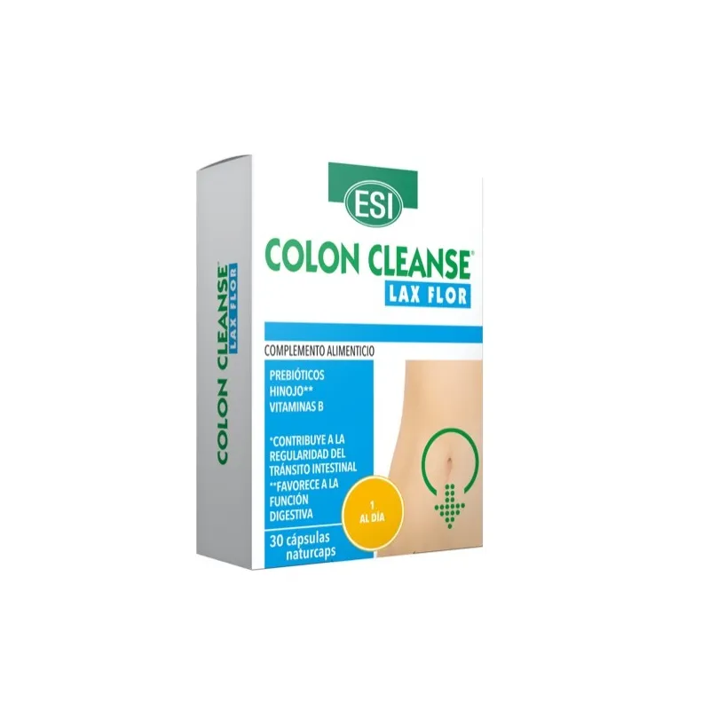 ESI Colon Cleanse Flor, 30 cápsulas| Farmacia Barata