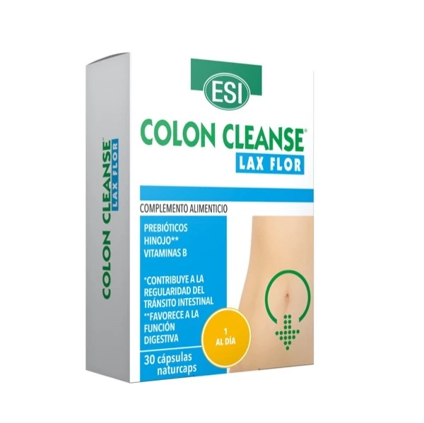 ESI Colon Cleanse Flor, 30 cápsulas| Farmacia Barata