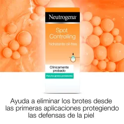 Neutrogena Hidratante Facial Spot Controlling, Oil-Free, 50 ml Neutrogena Hidratante Facial Spot Controlling, Oil-Free, 50 ml