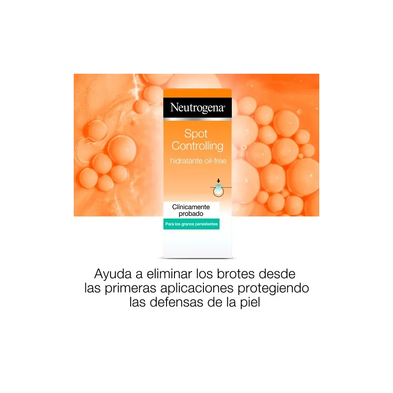 Neutrogena Hidratante Facial Spot Controlling, Oil-Free, 50 ml Neutrogena Hidratante Facial Spot Controlling, Oil-Free, 50 ml
