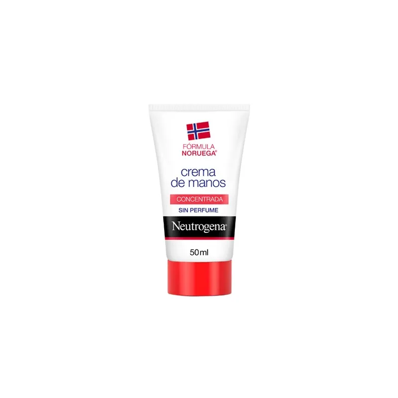 Neutrogena Crema de manos concentrada sin perfume, 50 ml