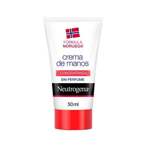 Neutrogena Crema de manos concentrada sin perfume, 50 ml