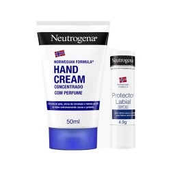 Neutrogena crema de manos concentrada, 50 ml + Regalo labial