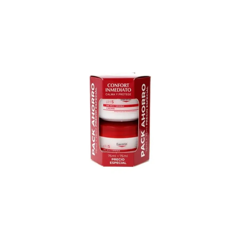 Eucerin pH5 Skin-Protection crema. 100ml+75ml
