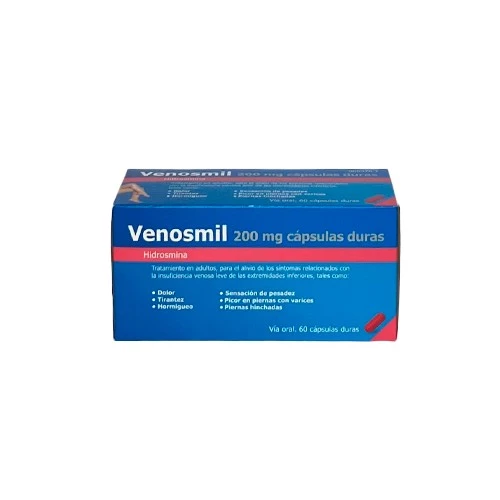 VENOSMIL 200 MG 60 CAPSULAS