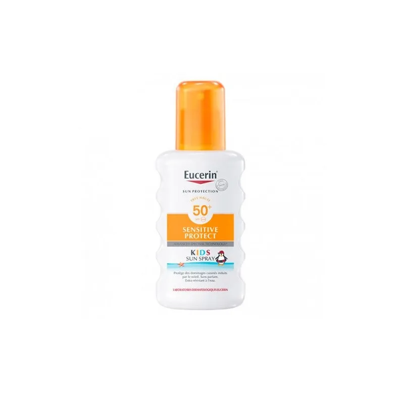 Eucerin Sun kids sensitive protect spray infantil SPF50, 200 ml