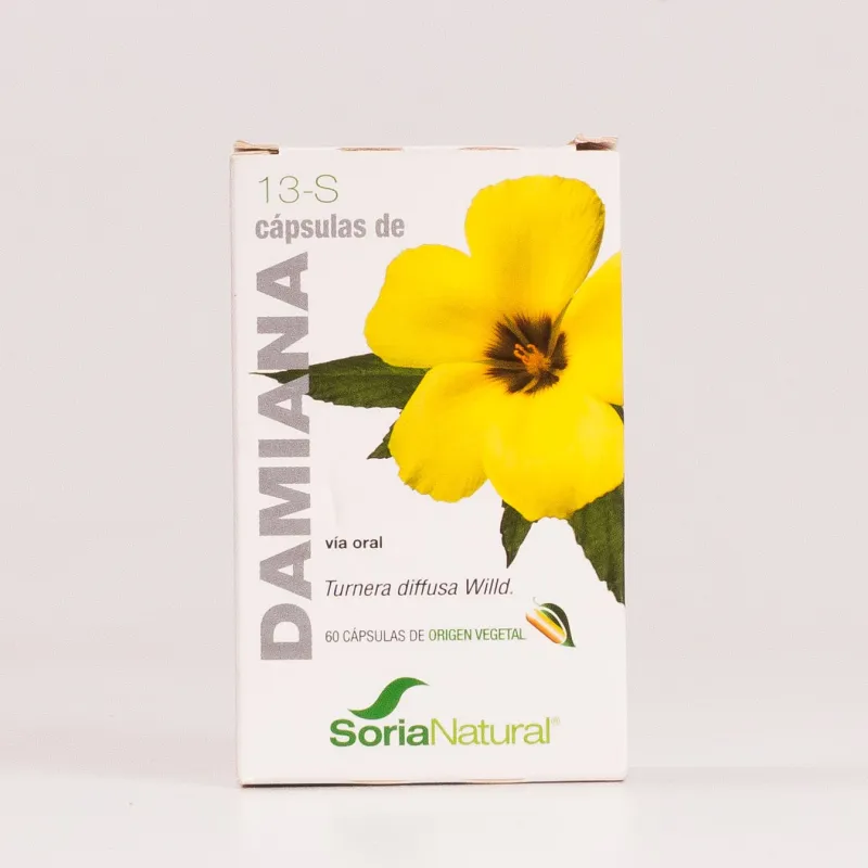 Damiana 13-S Soria Natural, 60Caps.
