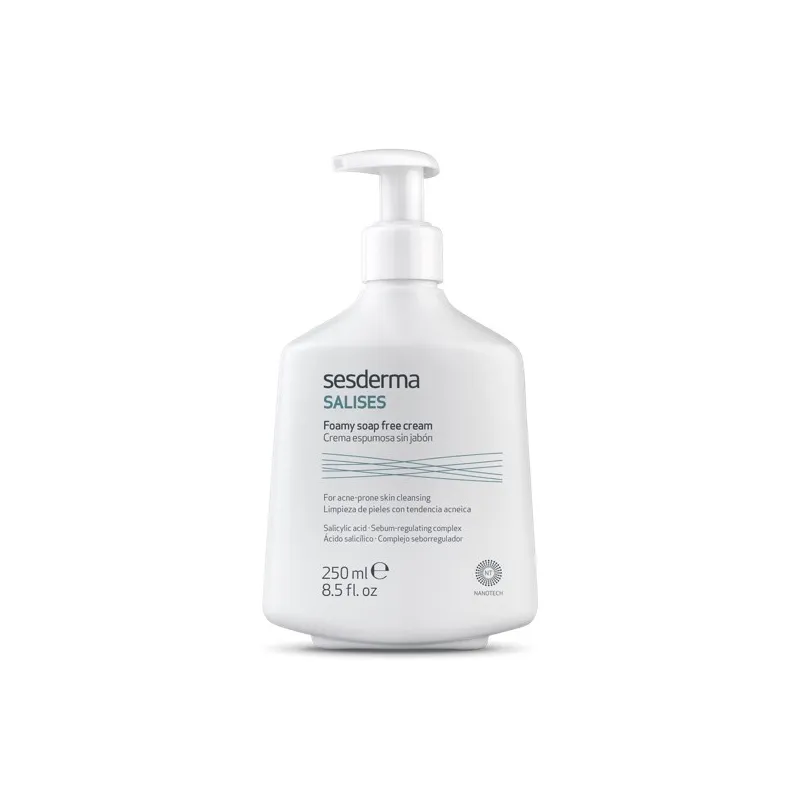 Sesderma Salises crema espumosa sin jabón, 250ml