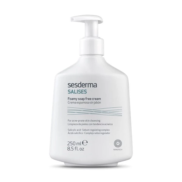 Sesderma Salises crema espumosa sin jabón, 250ml