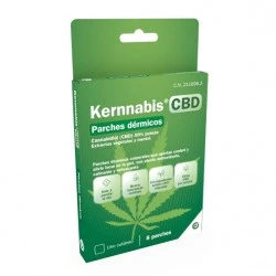 Kernnabis CBD, 8 parches dérmicos