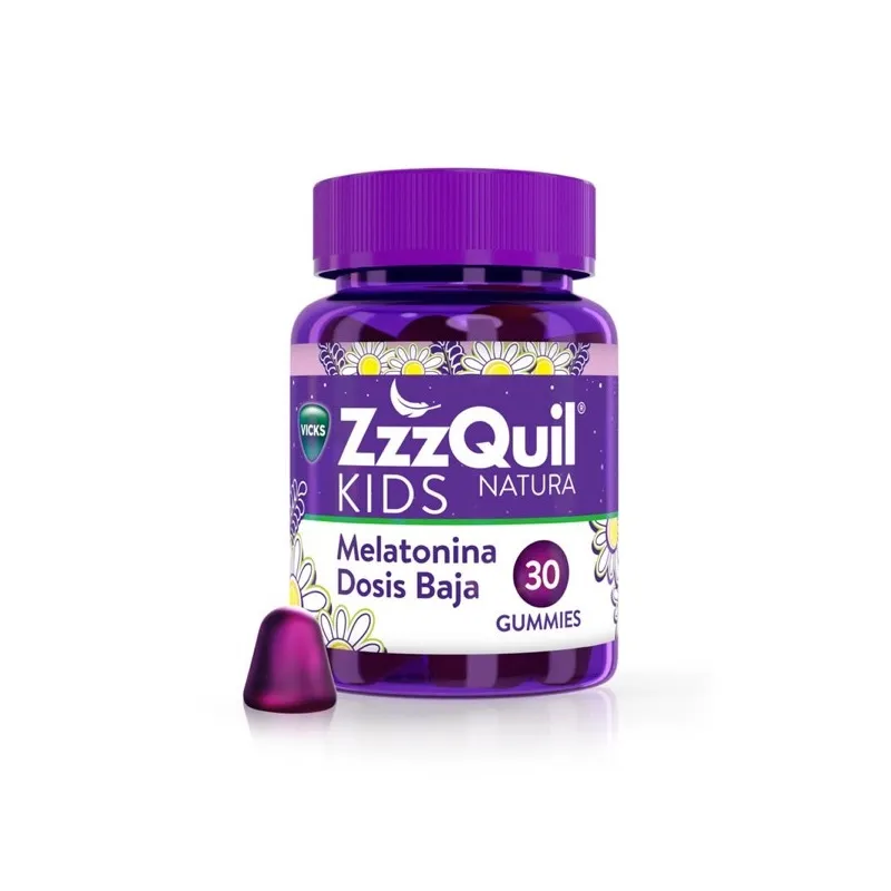 ZzzQuil kids Nature melatonina, 30 gominolas