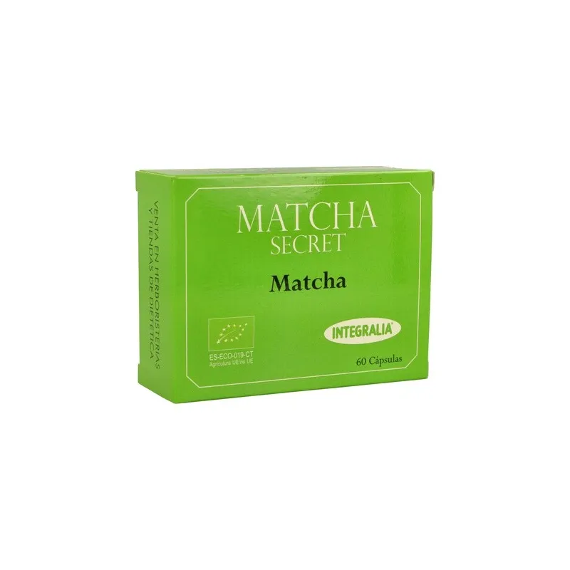 Integralia Matcha Secret té matcha ECO soluble, 60 cápsulas Integralia Matcha Secret té matcha ECO soluble, 60 cápsulas