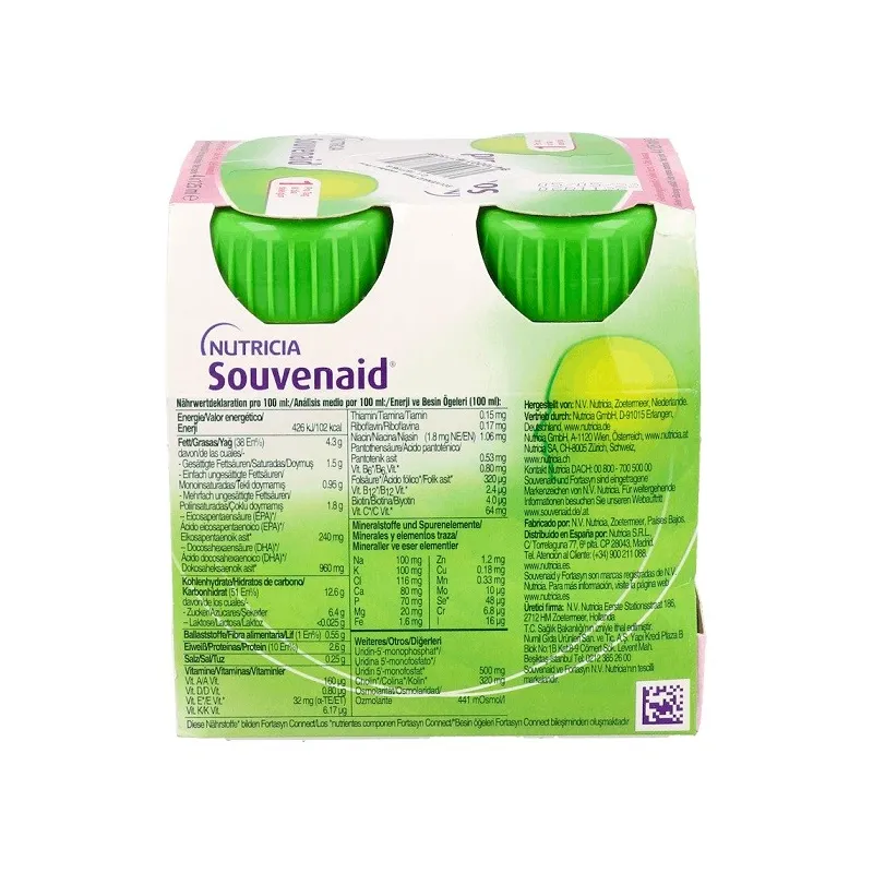 Souvenaid Sabor Fresa composicion Souvenaid Sabor Fresa composicion