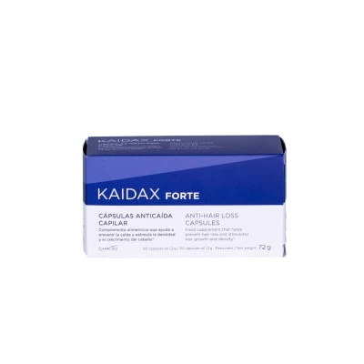 Kaidax Forte anti-caída, 60 cápsulas