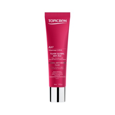 Topicrem AH3 Fluido Global Antiedad, 40ml.