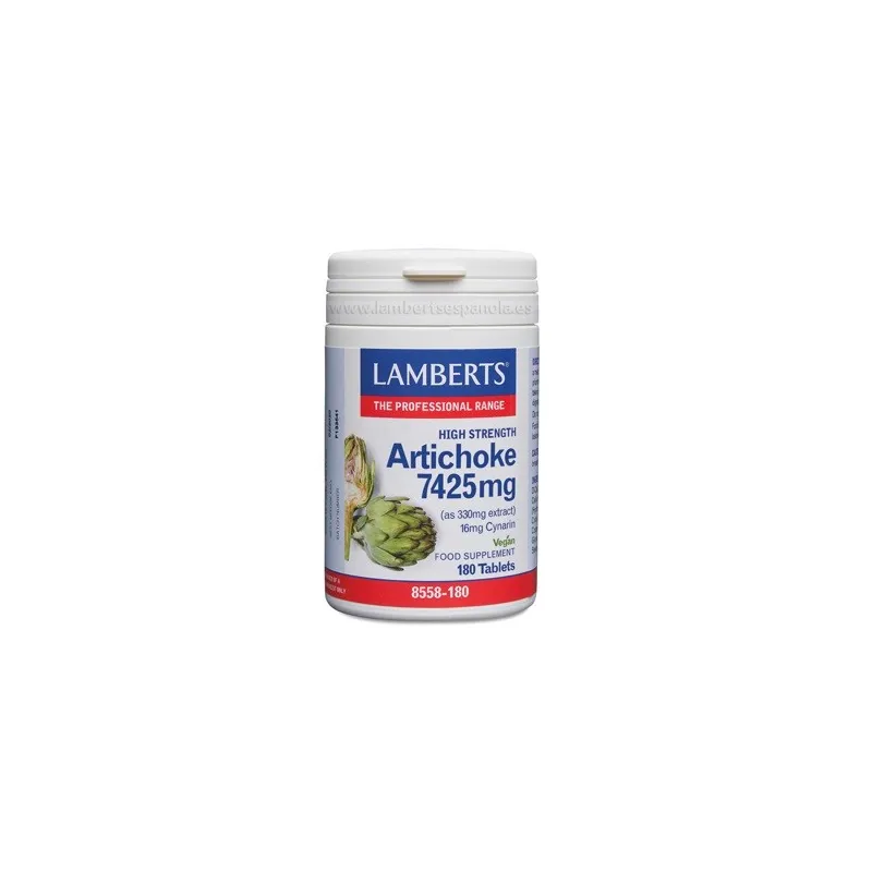 LAMBERTS Alcachofa Alta Potencia-lbisene®, 180 comprimidos. LAMBERTS Alcachofa Alta Potencia-lbisene®, 180 comprimidos.