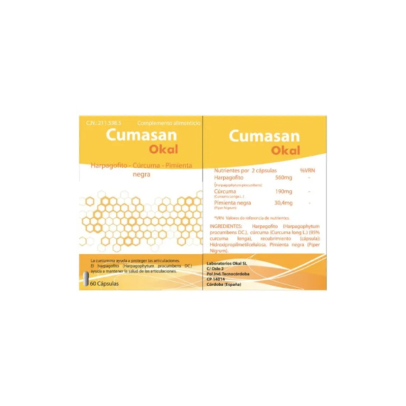 Okal Cumasan 60 cápsulas