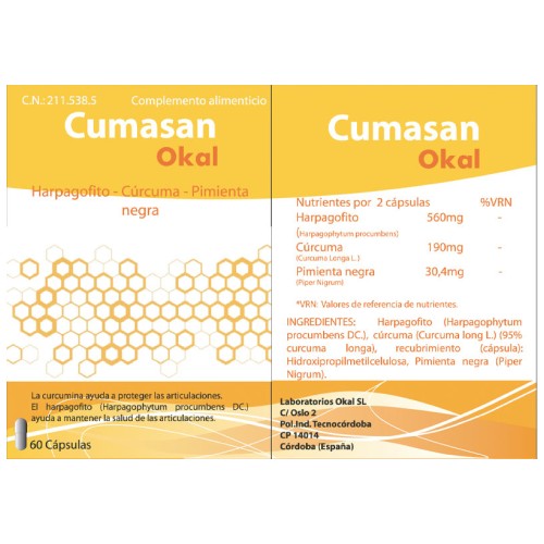 Okal Cumasan 60 cápsulas