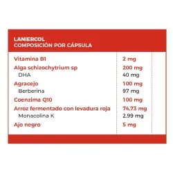 Laniercol, 30 cápsulas Laniercol, 30 cápsulas