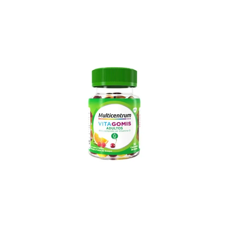 Multicentrum Vitagomis adultos, 30 caramelos de goma
