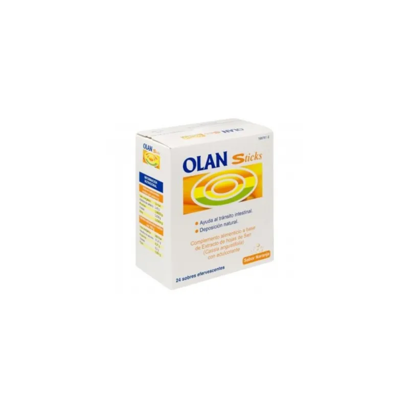 Olan 24 sobres sabor naranja