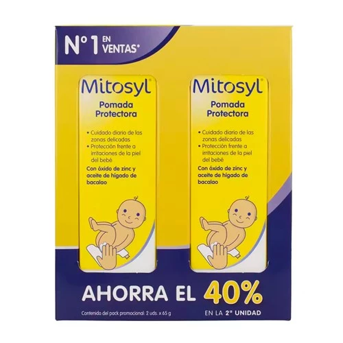 Mitosyl Pomada Protectora Duplo, 2x65g.