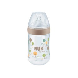 Nuk Biberón Nature Sense L 6-18m, 260ml.