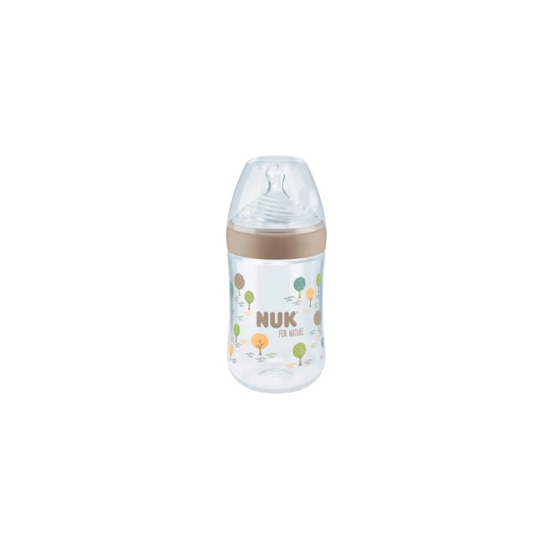 Nuk Biberón Nature Sense PP 0-6 Meses M Silicona // Precio, Comprar