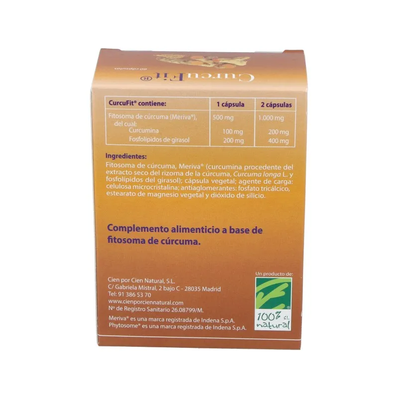 100% Natural CurcuFit | Farmacia Barata