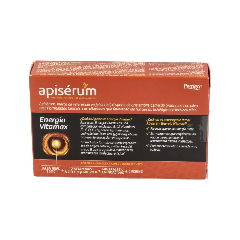 Apiserum Energía Vitamax | Farmacia Barata Apiserum Energía Vitamax | Farmacia Barata