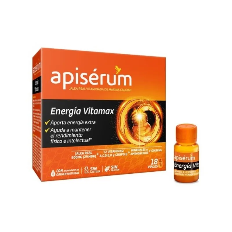 Apiserum Energía Vitamax | Farmacia Barata