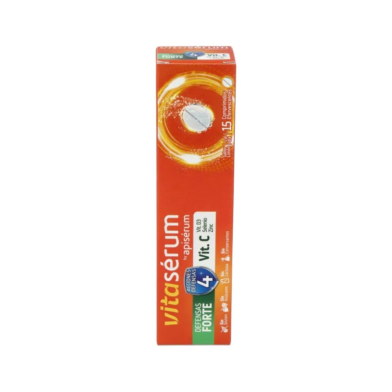 Apiserum Vitaserum Defensas Forte 15 eferv | Farmacia Barata