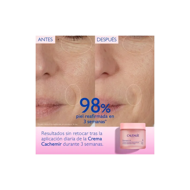 Caudalie Resveratrol Lift crema cachemir redensificante, 50 ml