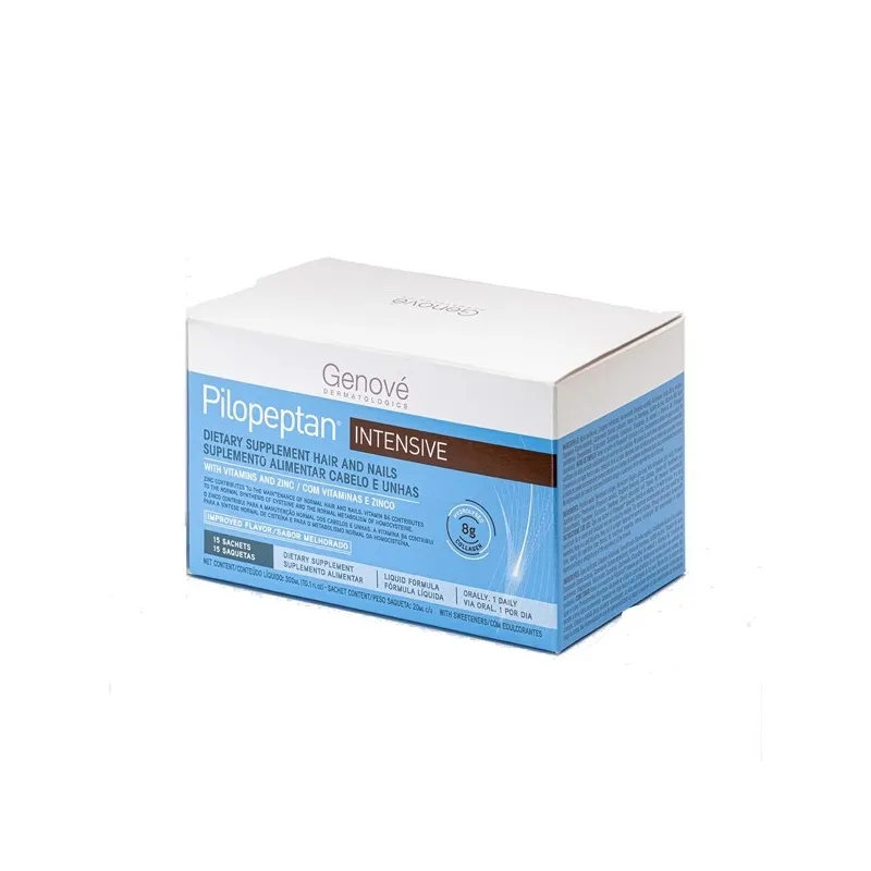 Genové Pilopeptan intensive cabello y uñas, 30 sobres