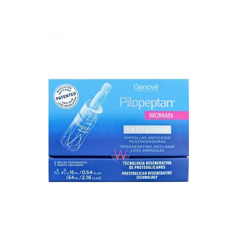 Pilopeptan Woman Proteokel anticaída, ampollas