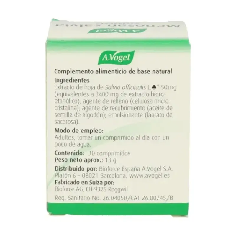 A.Vogel Menosan Salvia | Farmacia Barata A.Vogel Menosan Salvia | Farmacia Barata
