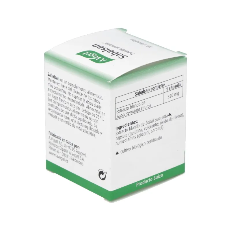 A.Vogel Sabalsan | Farmacia Barata A.Vogel Sabalsan | Farmacia Barata