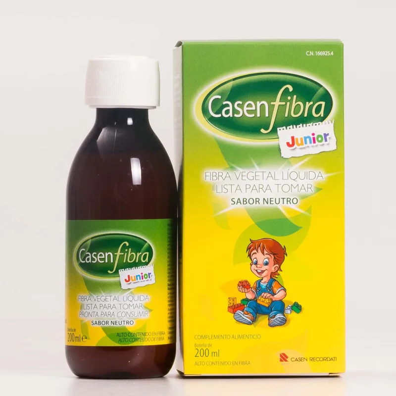 Casen Fibra Vegetal Junior Liquido, 200ml. Casen Fibra Vegetal Junior Liquido, 200ml.