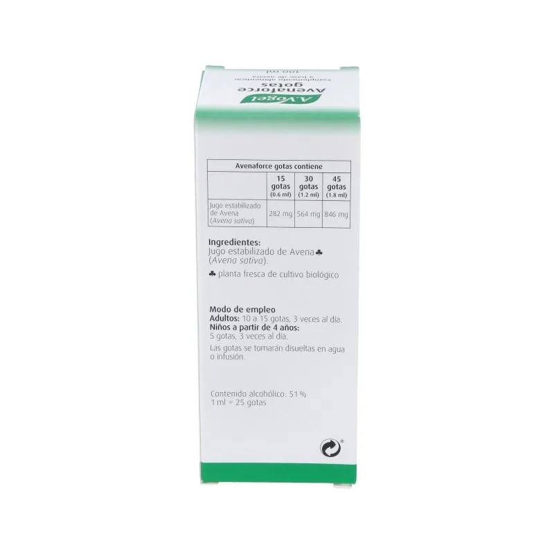 A. Vogel Avenaforce gotas, 100 ml | Farmacia Barata A. Vogel Avenaforce gotas, 100 ml | Farmacia Barata