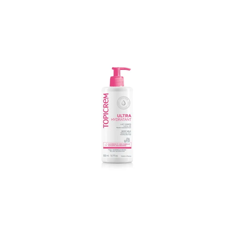 Topicrem leche ultra-hidratante corporal, 500 ml