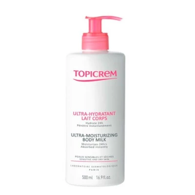 Topicrem Leche Corporal Ultra-hidratante, 1000 ml.