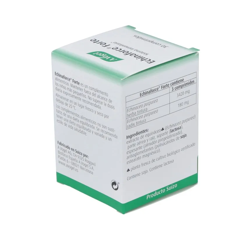 A.Vogel Echinaforce Forte, 30 Comprimidos | Farmacia Barata A.Vogel Echinaforce Forte, 30 Comprimidos | Farmacia Barata