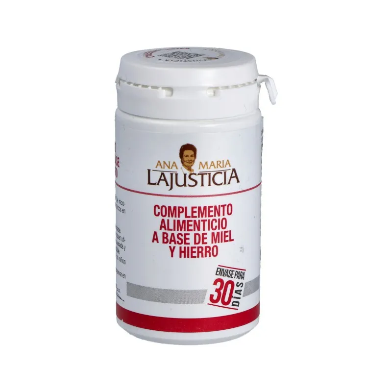 Ana María Lajusticia Hierro con Miel Polvo 135gr. | Farmacia Barata