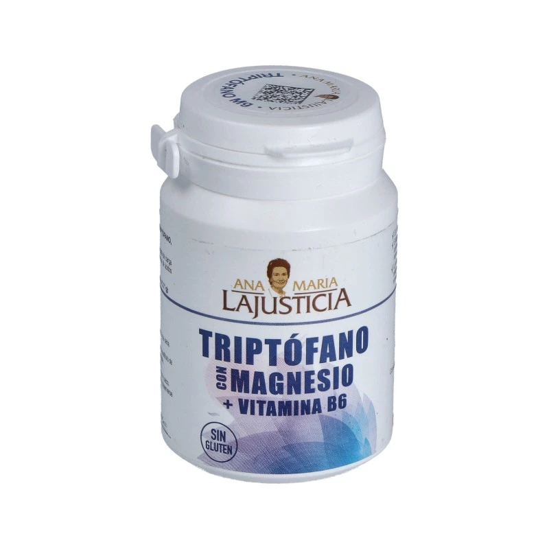 Triptófano con Magnesio + Vit B6 Ana María Lajusticia, 60Comp.