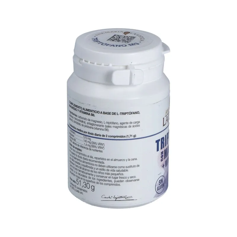 Triptófano con Magnesio + Vit B6 | Farmacia Barata Triptófano con Magnesio + Vit B6 | Farmacia Barata