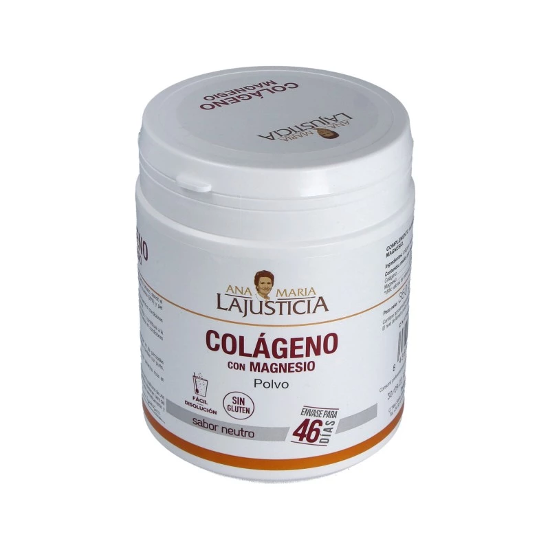 Ana María Lajusticia Colágeno con Mg + Vit. C sabor Fresa 350 gr Polvo