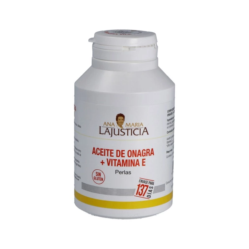 Ana María Lajusticia Aceite de Onagra + Vitamina E (275 perlas)