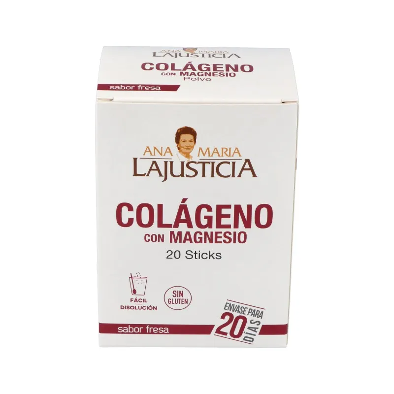 Colágeno + Magnesio Sobres fresa | Farmacia Barata