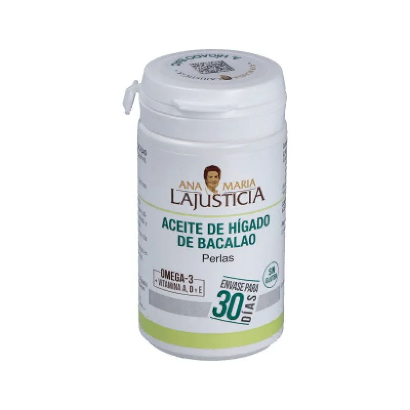 Ana María Lajusticia Hígado de Bacalao 90 perlas | Farmacia Barata